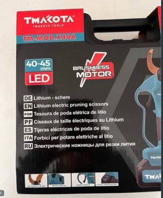 Cesoia Elettrica Taglio 45mm 68V