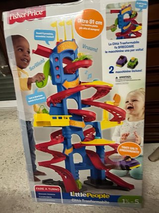 Pista Macchinine Fisher Price Little People