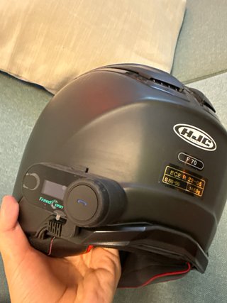 Casco HJC F70 Negro Mate