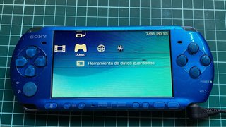 PSP 3000 Sony Azul Vibrante Japon