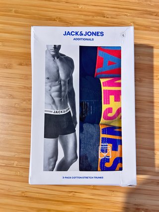Pack 3 Calzoncillos Jack&Jones Talla L