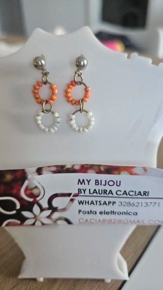 Orecchini realizzati a mano Il prezzo x coppia!