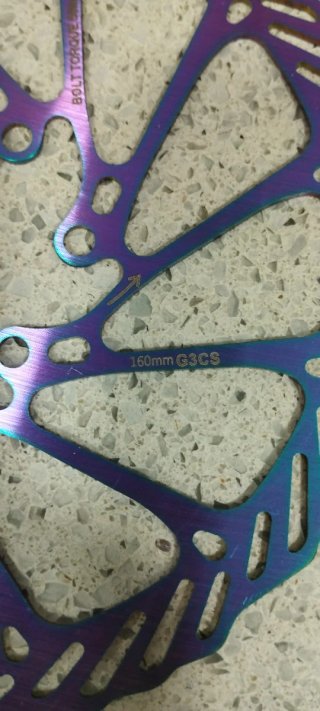 Disco Freno 160mm Rainbow