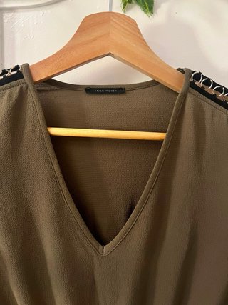 Vestido verde BIMBA Y LOLA talla M
