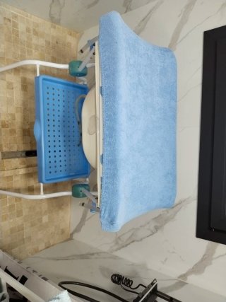 Bañera para bebé con cambiador