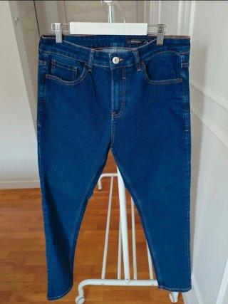 Pantalón vaquero hombre azul talla L