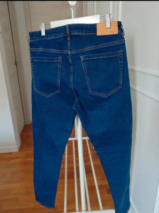Pantalón vaquero hombre azul talla L