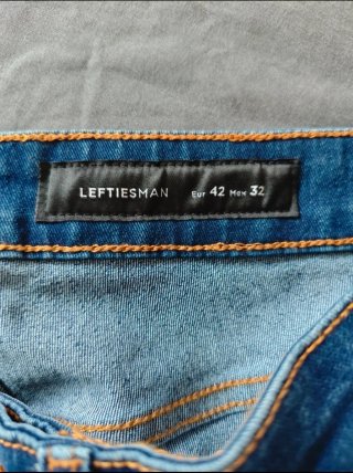 Pantalón vaquero hombre azul talla L