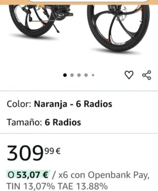 Bicicleta Hiland Negra
