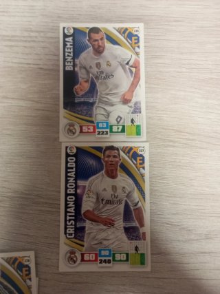 Cartas Real Madrid Adrenalyn 2015-16
