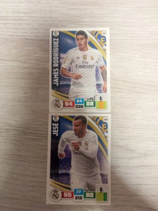 Cartas Real Madrid Adrenalyn 2015-16