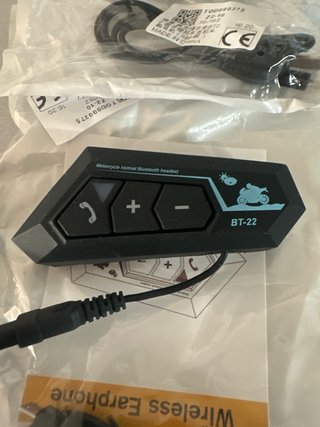 Intercomunicador Moto BT22 Negro