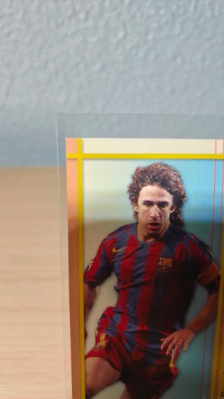 Cromo Puyol Capitán FC Barcelona