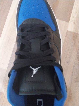 Jordan Zapatillas Negras y Azules Talla 44.5