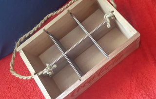 Caja Madera Retro Coca-Cola