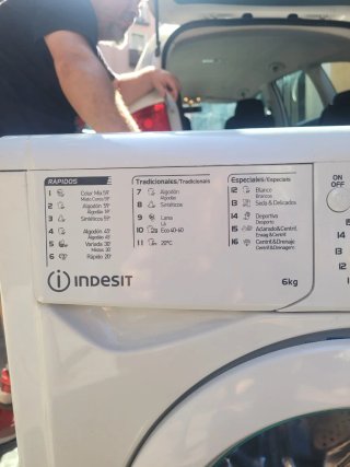 Lavadora Indesit 6kg
