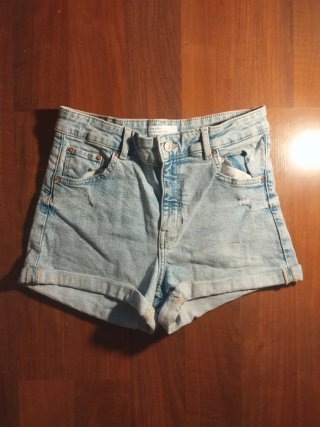 Lote 4 Shorts Vaqueros Mujer Bershka y Pull&Bear