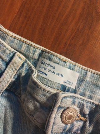 Lote 4 Shorts Vaqueros Mujer Bershka y Pull&Bear