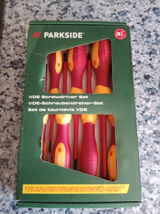 Set 7 Destornilladores VDE Parkside