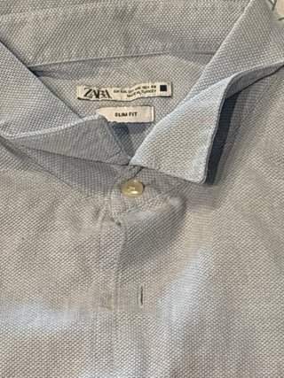 Camisa Zara azul
