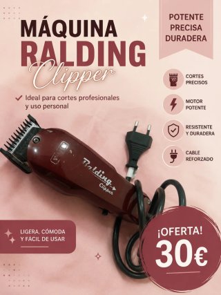 Máquina Cortapelo Balding Clipper Profesional