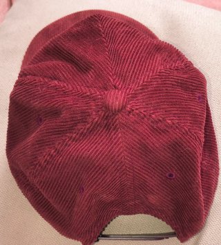 Gorra OBEY Corduroy Negra y Roja