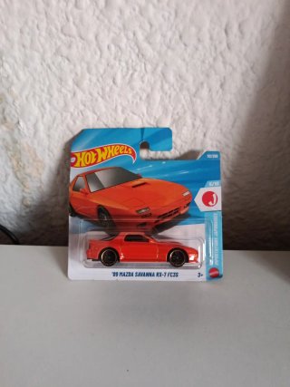 Hot Wheels Mazda Savanna RX-7 FC3S Naranja