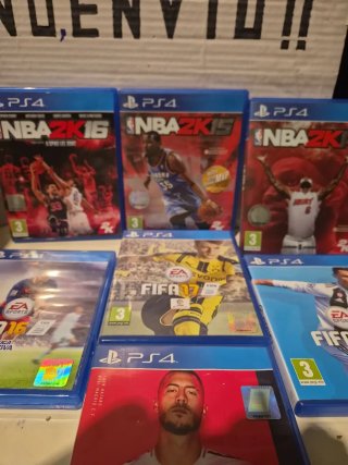 Pack PS4 NBA 2K14, 2K15, 2K16 y FIFA
