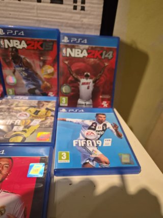 Pack PS4 NBA 2K14, 2K15, 2K16 y FIFA