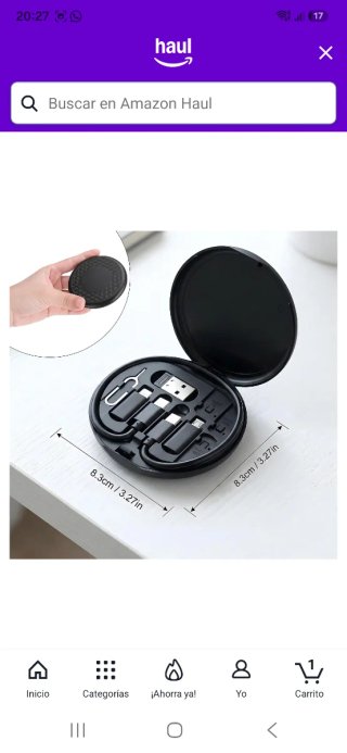 Caja organizadora de cables nuevo precintado