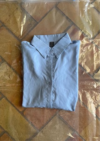 Camicia Shein Azzurra Taglia S Donna