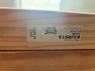 Mesa extensible Ikea Bjursta madera