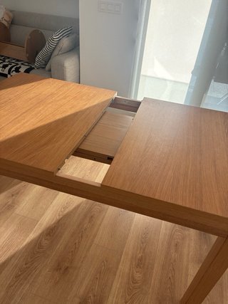 Mesa extensible Ikea Bjursta madera