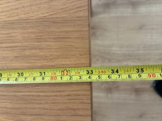 Mesa extensible Ikea Bjursta madera
