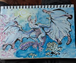 Dibujo de monstruo de Monster Hunter