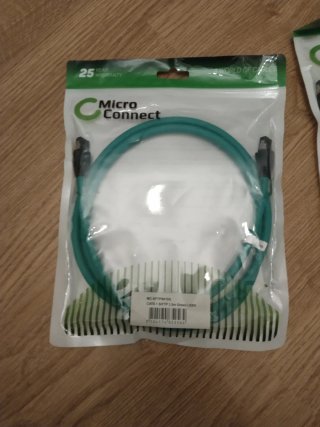 Cable Micro Connect CAT6.1 S/FTP 1.5m Verde