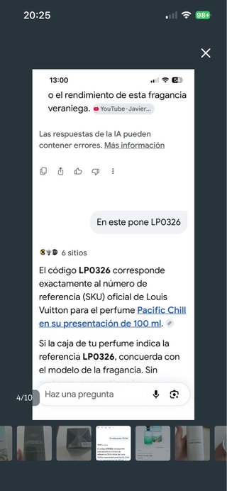 Perfume Louis Vuitton Pacific Chill 100ml