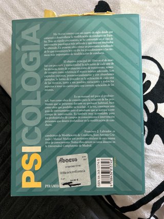 Manual de técnicas de modificación y terapia de...