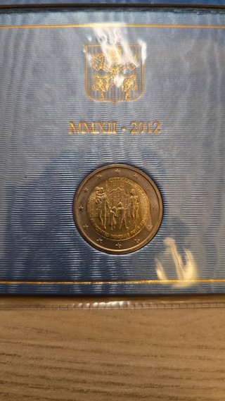 Vaticano 2€ 2012 Encuentro Mundial Familias