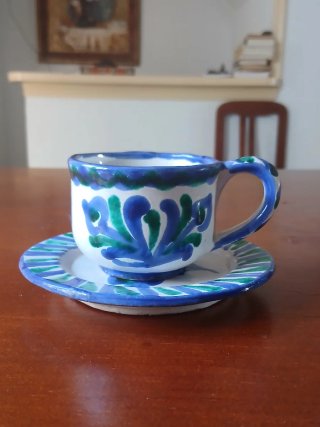 Juego de café cerámica Los Arrayanes