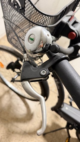 Bicicleta Urbana BTWIN Elops 3 Negra