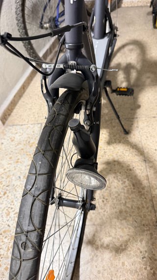 Bicicleta Urbana BTWIN Elops 3 Negra