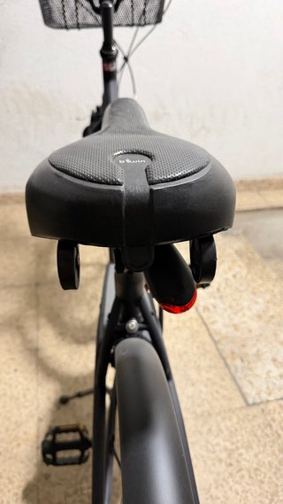 Bicicleta Urbana BTWIN Elops 3 Negra