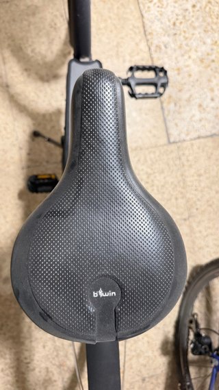 Bicicleta Urbana BTWIN Elops 3 Negra