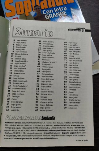 Lote 11 revistas sopilandia letra grande variado