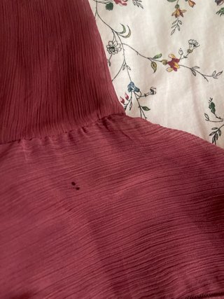 Vestido Zara efecto seda rosa