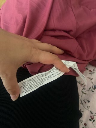 Vestido Zara efecto seda rosa