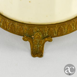 Caixa porcelana e metal dourado, finais do séc XIX