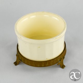 Caixa porcelana e metal dourado, finais do séc XIX