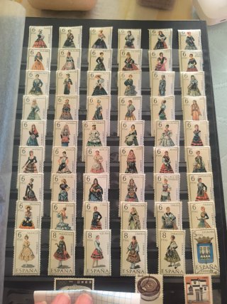 Colección sellos filatélica España